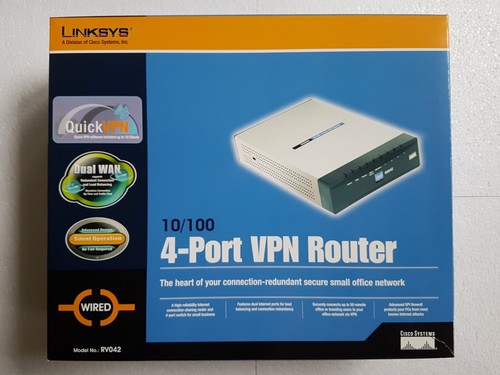Linksys cisco systems rv042 - linksys,