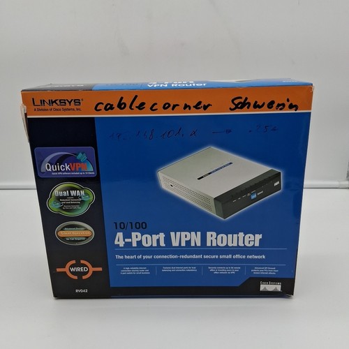 Cisco linksys port vpn rv042 - cisco,